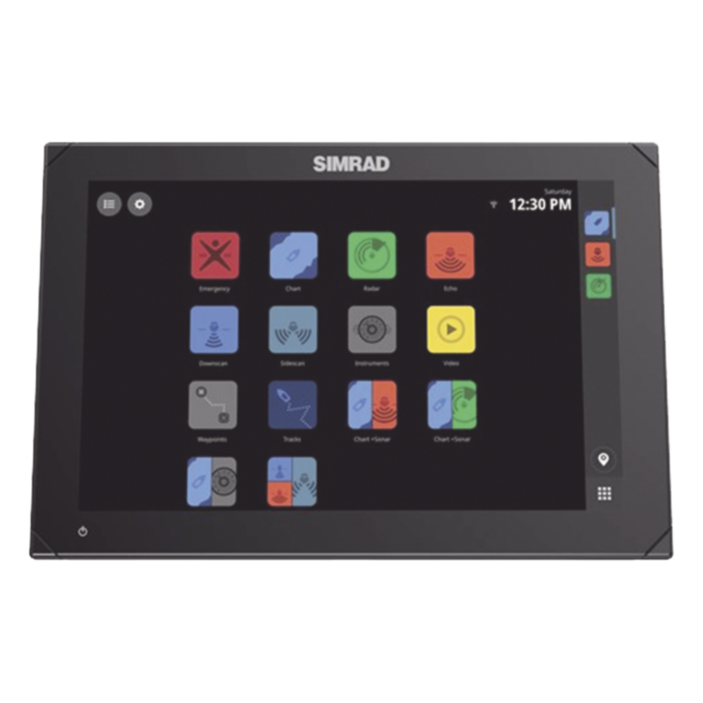 Pantalla de Navegación NSX de 12 pulgadas / SolarMAX IPS HD / Integración Total con Mercury / Compatibilidad con Radar HALO / Uso Compartido de Datos