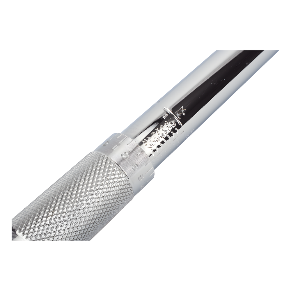 Torquímetro o Llave Dinamométrica Ajustable con Matraca de Trueno 3/8", 19-110Nm