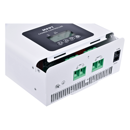 Controlador Solar MPPT / 80A / 12/24/48V / Voc 135V / Baterías Litio / Conexión Paralelo hasta 6
