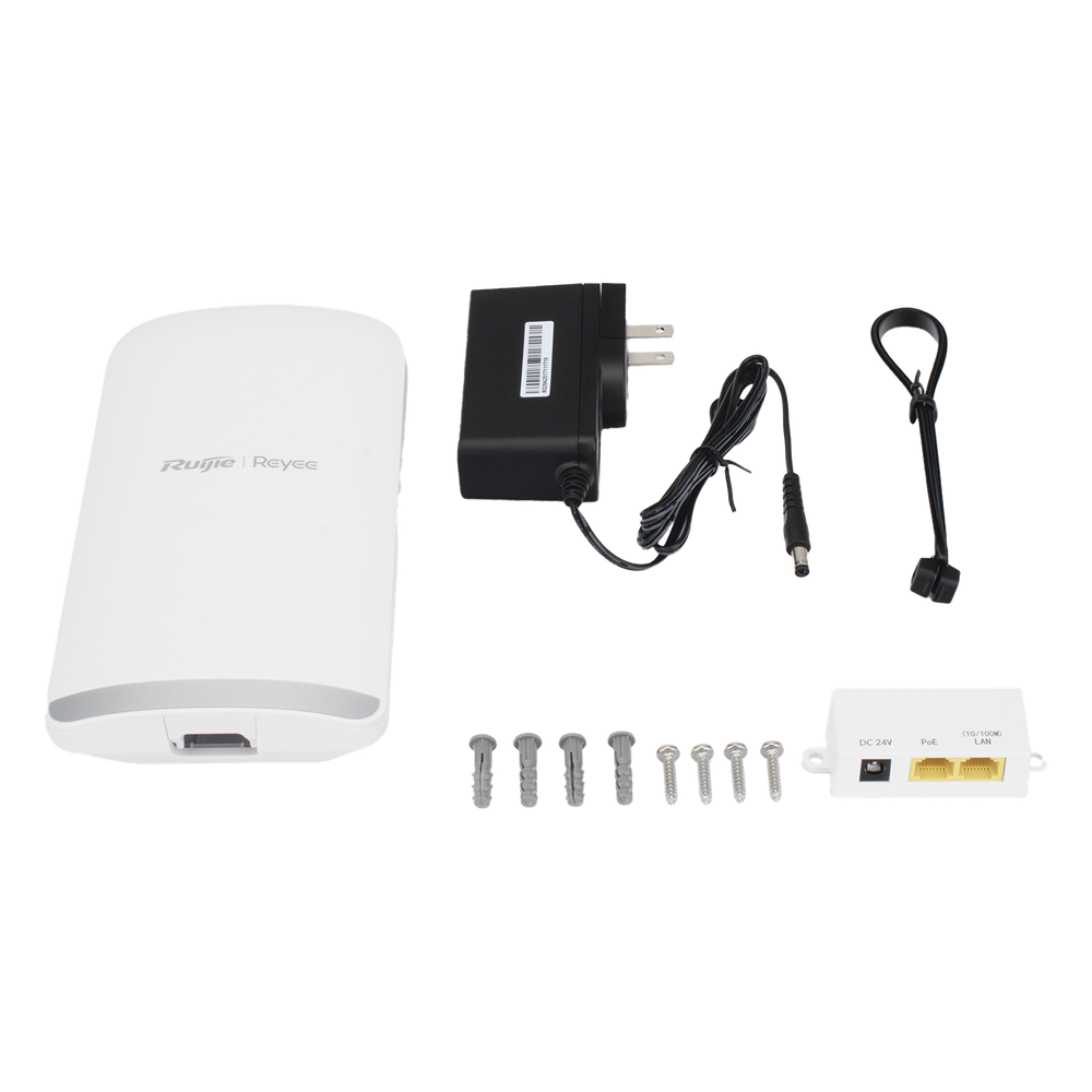 CPE Puente Inalámbrico Punto a Punto / Wi-Fi 5 802.11ac Wave2 867 Mbps / Antena 13 dBi MIMO 2x2 / 2 Puertos PoE Out 802.3AF / Enlace 3 km (1.86 mi)