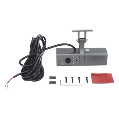 Cámara Dashcam, con evidencia fotográfica y grabación con almacenamiento en memoria, Visión Día y Noche, Compatible con FMC125 y FMC650