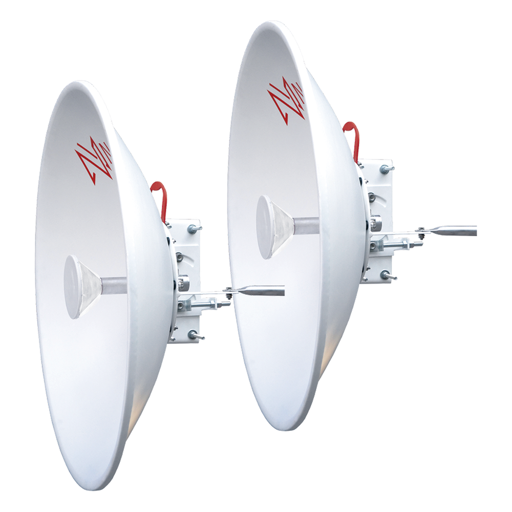 Antena Direccional / 3 ft / 5.9-7 GHz / Ganancia 32 dBi / SLANT de 45 ° y 90° / Incluye Jumpers con conector N-Macho a RPSMA / montaje y radomo