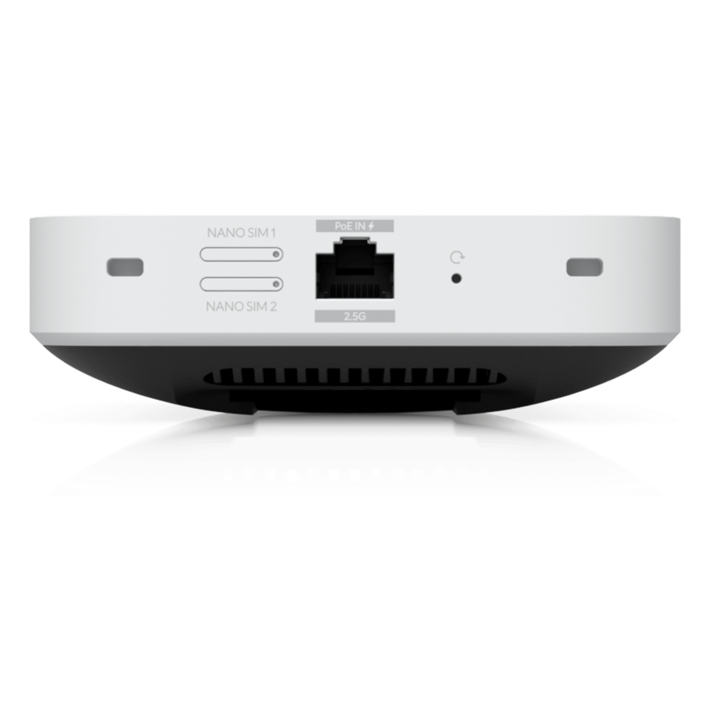 UniFi Módem 5G de Alto Rendimiento Hasta 3.4 Gbps para Implementaciones UniFi, Adopción Instantánea por Puerto PoE, Configuración Automática, Doble