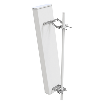 Antena Sectorial para Exterior / Frecuencia 1710-2190 MHz / Ganancia 18 dBi / Ancho de Banda 480 MHz / VSWR ≤1.5 / Potencia Máxima 200W / IP65