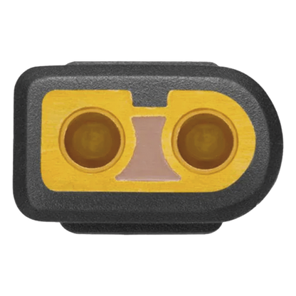 Cable 2.5 m, Negro, Calibre 12 AWG con Terminales MC4 Macho y Hebra para Terminal XT60