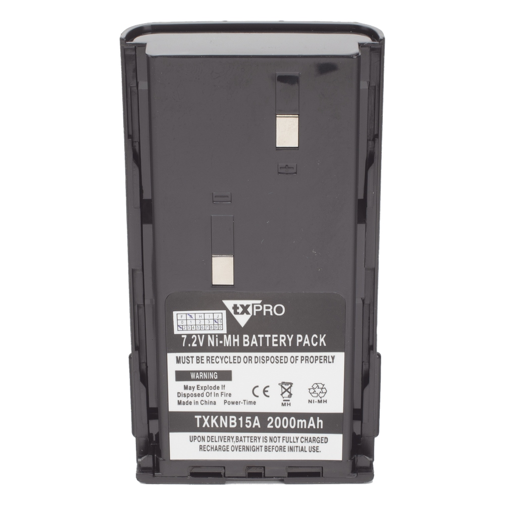 Batería Ni-MH 2000 mAh. Para radios Kenwood TK2100, TK3100, TK2102 (A), TK3102 (A)