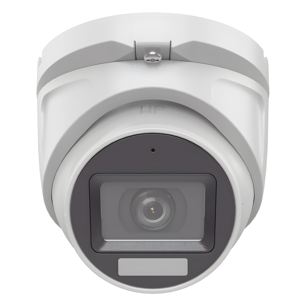 [Dual Light + ColorVu] Turret TURBOHD 3K megapixel / 30 mts IR + 20 mts luz blanca/ Lente 2.8 (105° de Visión) / Exterior IP66 / Audio por Coaxitron