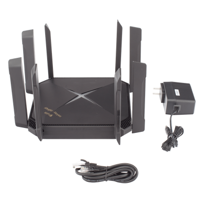 Home Router inalámbrico Wi-Fi 6 MESH , Diseñado para GAMING con doble puerto WAN Gigabit para Sumar Ancho de banda, 4 puertos LAN Gigabit., WI-FI 6