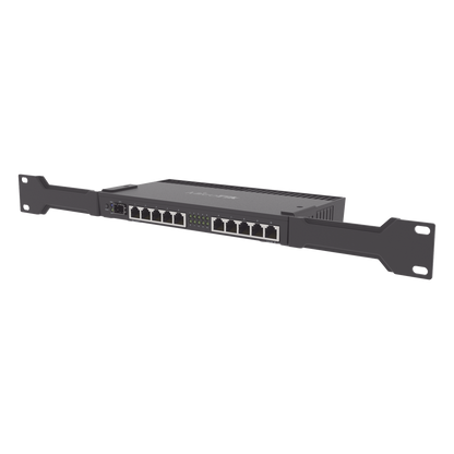 (RB4011iGS+RM) RouterBoard, CPU 4 Núcleos, 10 Puertos Gigabit Ethernet, 1 puerto SFP+