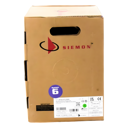 Bobina de Cable UTP Reelex, de 4 Pares, Alto Desempeño Cat6, LS0H (Bajo Humo, Cero Halógenos), Color Violeta, 23 AWG, 305 Metros (1000 Pies)