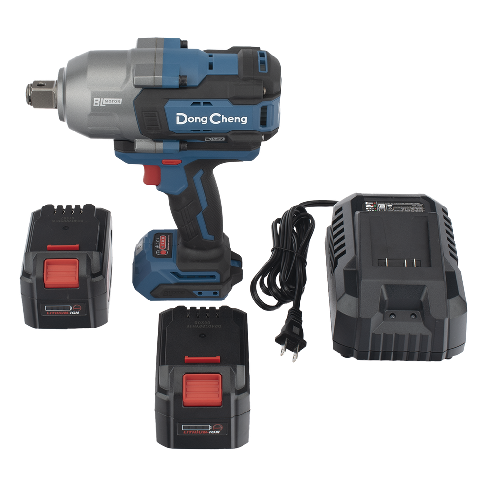 Llave de Impacto Inalámbrica de 20V, Entrada de 3/4 in, Incluye 2 Baterías de 6Ah, Cargador y Estuche