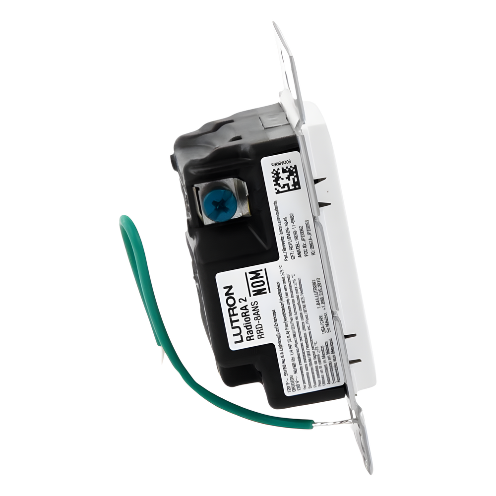Interruptor electrónico Maestro de encendido/apagado, 8 A en iluminación y motores de 1/4 HP, 120 V, un polo o multilocalización, requiere neutro