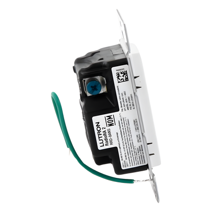 Interruptor electrónico Maestro de encendido/apagado, 8 A en iluminación y motores de 1/4 HP, 120 V, un polo o multilocalización, requiere neutro