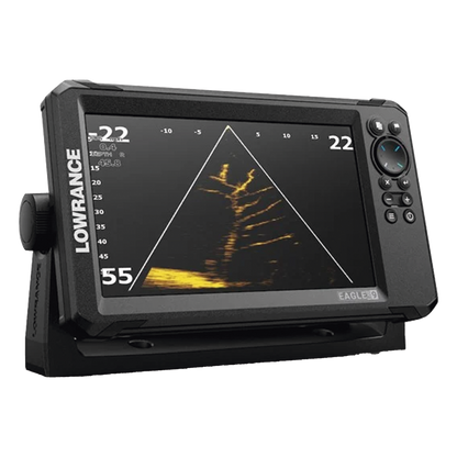 Eagle eye 9 ecosonda en pantalla horizontal IPS de 9 pulgadas, incluye transductor ojo de águila