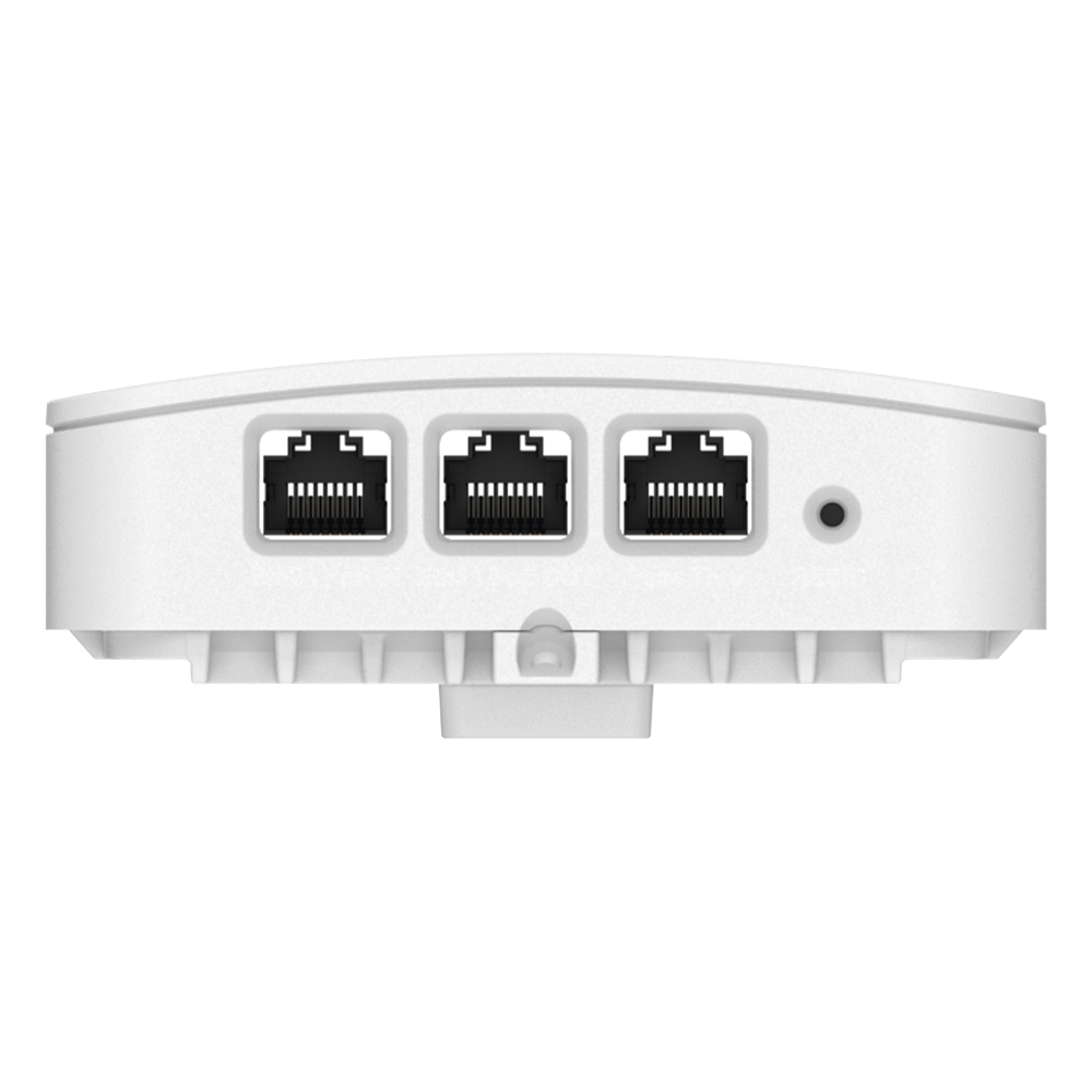 Punto de Acceso Empresarial Wi-Fi 6 / Con diseño para Pared / 3 Puertos Gigabit (1 con Salida PoE) / Doble banda en ( 2.4 y 5 GHz) / Hasta 2.5 Gbps
