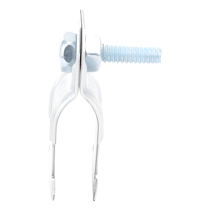 Abrazadera Unicanal para Conduit Pared Gruesa y PVC de 1/2" (13 mm).