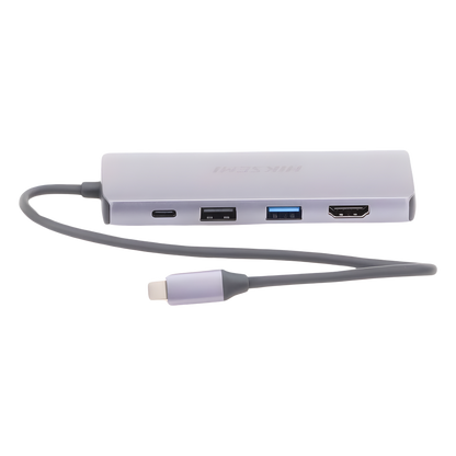 Hub USB-C 8 en 1 / HDMI 4K / 3x USB 3.0 + 1x USB 2.0 / SD + Micro SD / PD 100W / Aleación de Aluminio