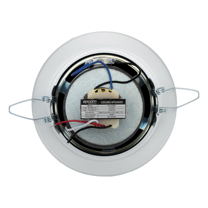 Altavoz 4" | Montaje en Techo | 3 - 6W | 70/100V | Frente Metálico | Resistente a Humedad