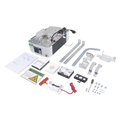 Kit D/ Puertas D/ Garage / 1/2HP / Fuerte / Silencioso / Incluye riel tipo T de 3mts / Compatible con APP / 2 Controles Inalámbricos Visera / 1
