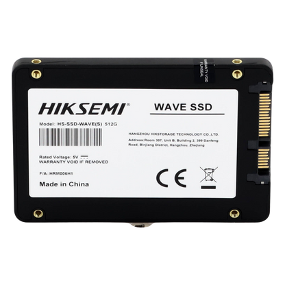 Unidad de Estado Sólido (SSD) 512 GB / 2.5" / SATA III 6 Gb/s / 3D NAND / 530 MB/s Lectura / 450 MB/s Escritura / Gaming y PC Trabajo Pesado
