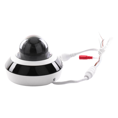 Mini Domo PTZ IP 4 Megapixel / 4X Zoom / H.265+ / 20 mts IR EXIR / WDR 120dB / PoE / IK10 / Exterior IP66 / Ultra Baja Iluminación / Micrófono