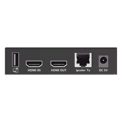 Kit Extensor KVM (HDMI y USB) hasta 120 metros | Transmite el Video y Controla tu DVR vía USB a distancia | Soporta resolución 4K @60Hz | Cat 6, 6a y