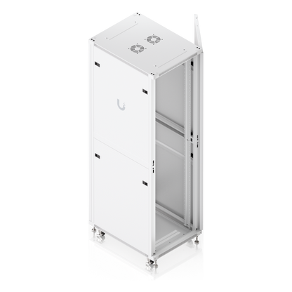 UACC Rack Cabinet 42U (600 × 800 mm) – Gabinete de Piso Totalmente Ensamblado con Ventiladores Integrados, Paneles Removibles, Ruedas con Seguro y