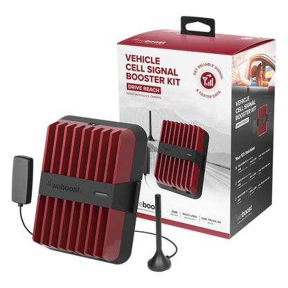 KIT de Amplificador de Señal Celular, DRIVE REACH | Capta Señal Celular de las Torres más Lejanas para que se Mantenga Comunicado y con Datos 4G LTE