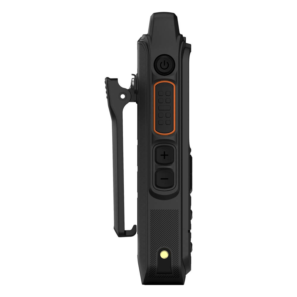 Radio PoC LTE TELOX MT100 / Tamaño de Bolsillo 113 mm / Audio 3W / IP54 / Batería 4000 mAh / Doble SIM LTE Cat.4 / Pantalla 1.77" / Android 8.1