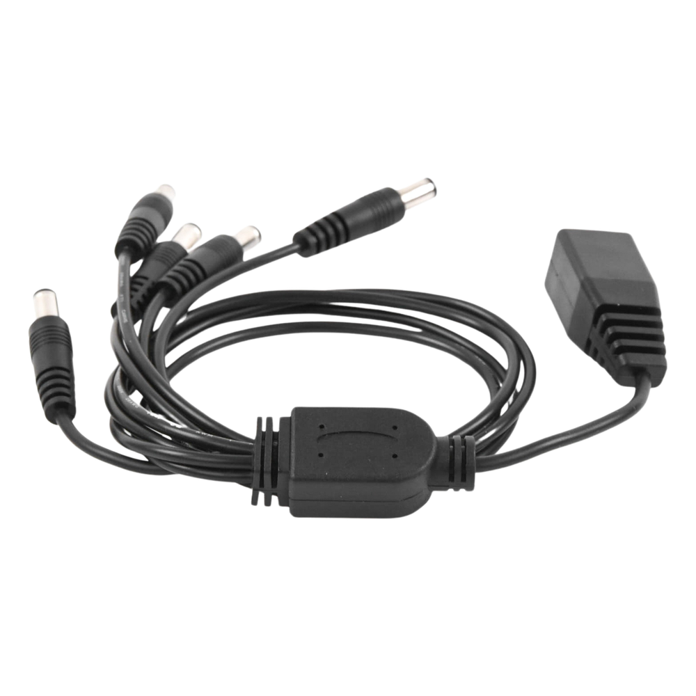 Cable con 5 Vías para Alimentar 4 Cámaras TurboHD y DVR TurboHD Epcom / Hikvision