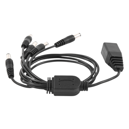 Cable con 5 Vías para Alimentar 4 Cámaras TurboHD y DVR TurboHD Epcom / Hikvision