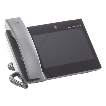 Teléfono IP Android 11, 16 líneas SIP con 16 cuentas, pantalla táctil 8", puertos Gigabit, Wi-Fi, Bluetooth, PoE, codec Opus, IPV4/IPV6 con gestión