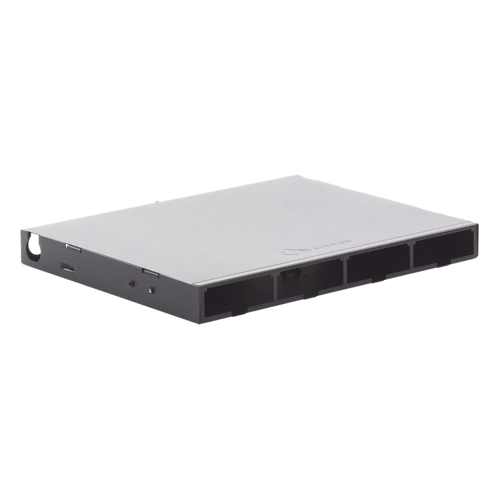 Distribuidor de Fibra Óptica de Alta Densidad LigthVerse *Core* Para Rack de 19 Pulgadas, Acepta 4 Placas Plug and Play, Hasta 96 Fibras, 1 UR