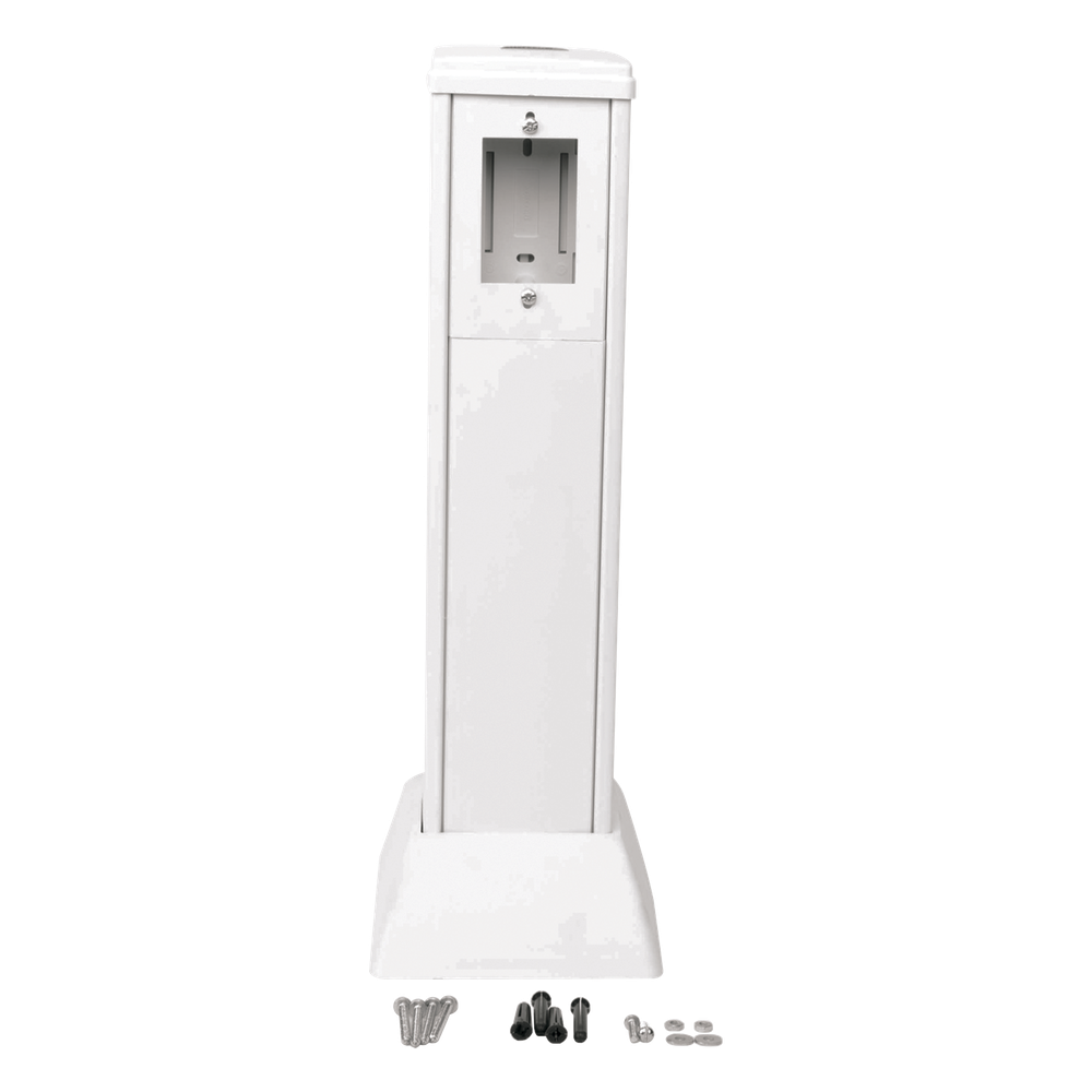 Mini Columna para Concentrar, Distribuir y Ordenar Cables de Energía Eléctrica o Puertos de Datos de Telecomunicaciones (10000-01000)