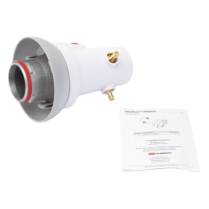 Adaptador TwistPort conectorizado SMA 5180-6400 MHz de baja perdida para antenas tipo cuerno