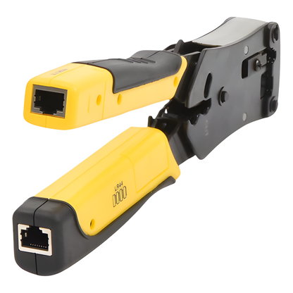 Pinza 3 en 1: Pelacables/ Terminado/ Probador para UTP. Enchufe Modular de Prueba para RJ45/RJ11/RJ22.