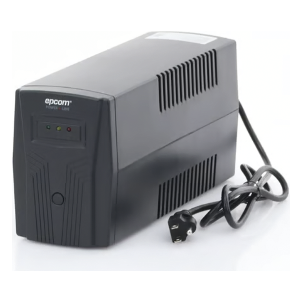 UPS de 600VA/360W / Protección contra Descarga, Sobretensión y Picos Transitorios / Entrada y Salida 120 Vca / Clavija NEMA 5-15P / 4 Tomas NEMA