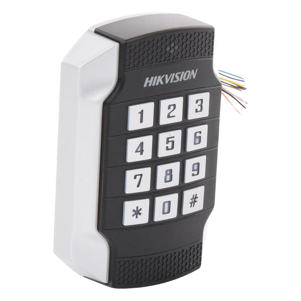 Lector de Tarjetas MIFARE y Contraseñas / Wiegand W26 - W34 y RS-485 / IP65 / IK10 / Estetico y Facil de Utilizar / Indicador LED