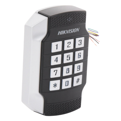 Lector de Tarjetas MIFARE y Contraseñas / Wiegand W26 - W34 y RS-485 / IP65 / IK10 / Estetico y Facil de Utilizar / Indicador LED