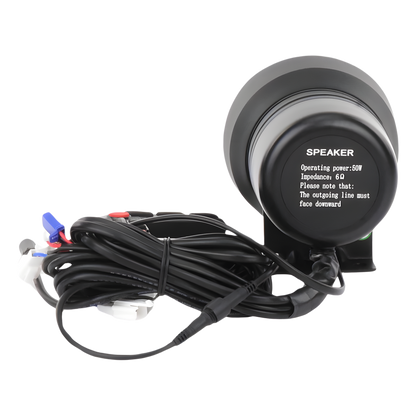 Sirena/Bocina Compacta Para Motocicleta de 50 Watts, Incluye Controlador