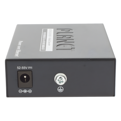 Convertidor de Medios PoE, 1 Puerto RJ45 Gigabit con Salida PoE 802.3af/at/bt (Hasta 60 W)/ 1 Puerto SFP 100/1000BASE-X
