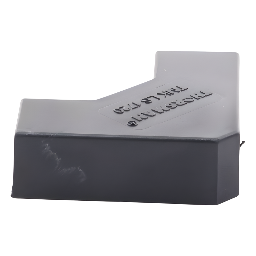 Sección en "L" Color Negro de PVC Auto Extinguible, Para Canaleta TMK-1720-N-CC (5230-02003)