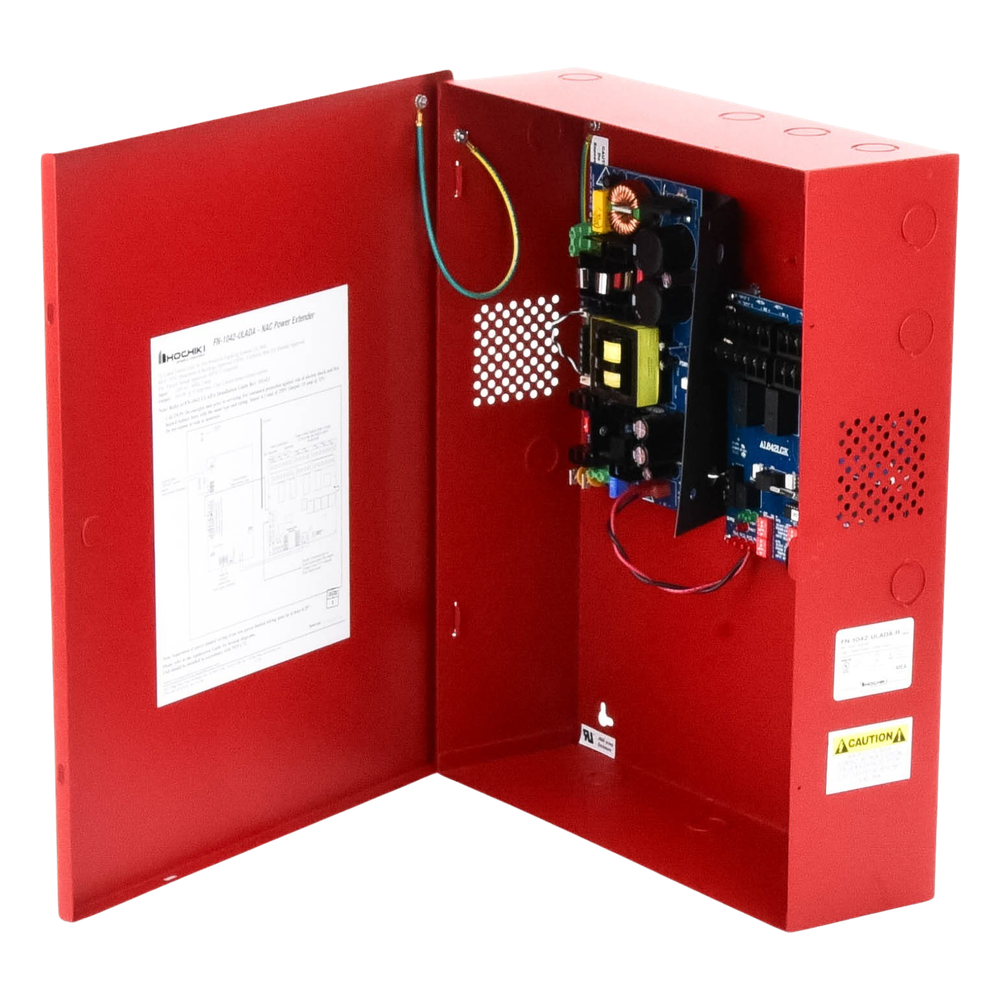 Fuente De Alimentación Remota Extensora De NACs, 12/24Vcd, 10A, 4 Circuitos (0500-02320), Listada UL, Aprobada FM