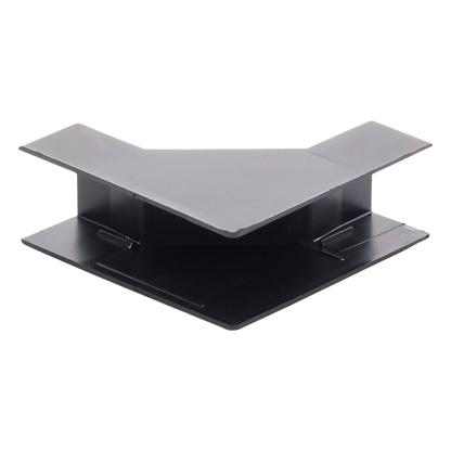 Esquinero Interior Color Negro de PVC Auto Axtinguible, Para Canaleta TMK-1720-N-CC (5220-02003)