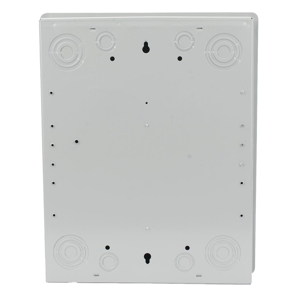 Centro de carga monofásico 1 Fase, 3 Hilos para interruptores QP, de 12 polos - 24 circuitos, 120/240vca, Barras de aluminio 125 Amp, Nema 1, uso