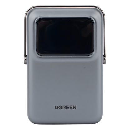 Power Bank Serie UNO Inalambrico | 10000mAh | 7.5W/20W | Con Emojis de Estado | Carga Rápida USB-C Bidireccional | Pantalla TFT Inteligente | Con