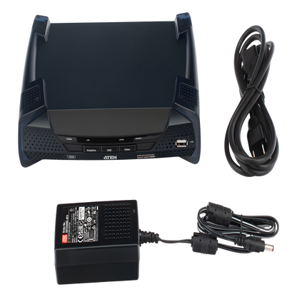 Unidad receptora extensora 4K HDMI KVM sobre IP