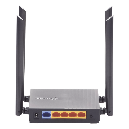 Router Inalámbrico AC 1200 / Doble Banda MU-MIMO / 1 puerto WAN 10/100/1000 Mbps / 4 puertos LAN 10/100/1000 Mbps / Compatible con EasyMesh