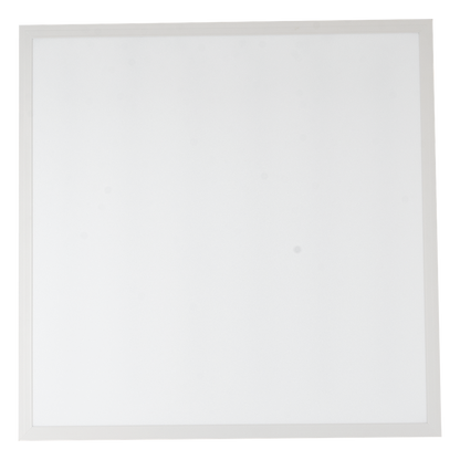 Panel LED / Luz Blanca 6 500 K / Empotrado o Suspendido / 59.5 x 59.5 cm / 40 W / 127 Vca~60Hz / Vida Útil de 50,000 horas / Ángulo de Luz de 140°