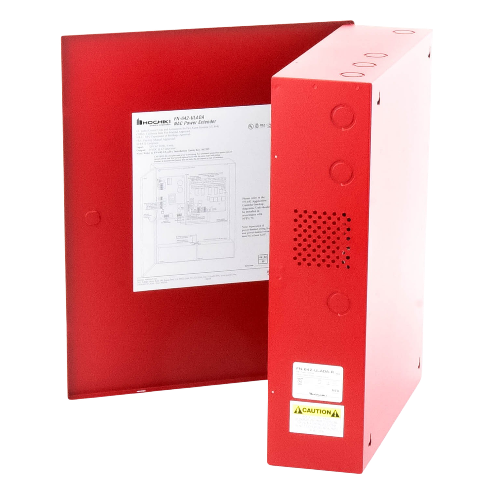 Fuente De Alimentación Remota Extensora De NACs, 12/24Vcd, 6A, 4 Circuitos (0500-02350), Listada UL, Aprobada FM